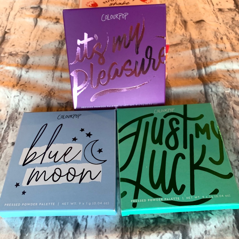 ColourPop palette Bundle. BNIB